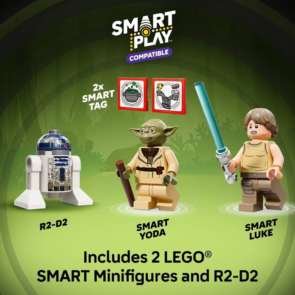 LEGO STAR WARS/SMART PLAY YODA'S HUT & JEDI TRAINING SET/75422/MSLSWSP070326
